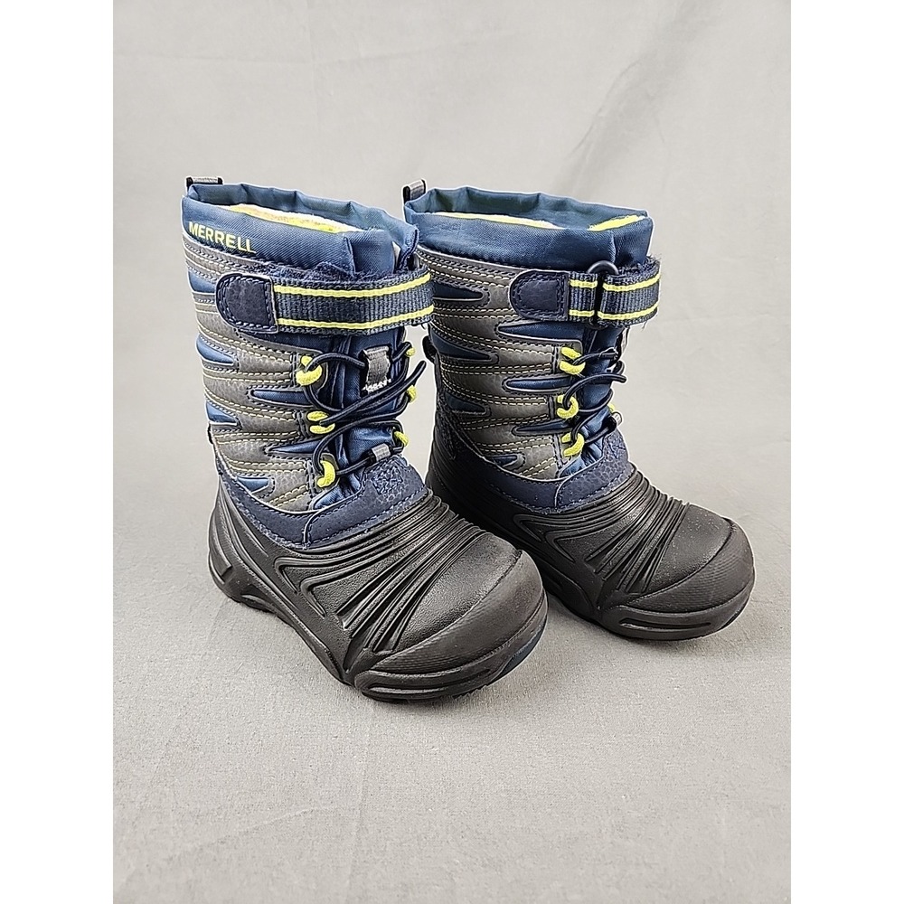 Toddler Merrell Snow Quest Lite 3.0 Boots Kids‎ Size 6 Waterproof Insulated